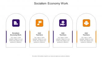 Socialism Economy Work In Powerpoint And Google Slides Cpb