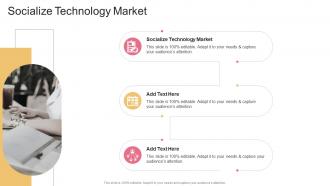 Socialize Technology Market In Powerpoint And Google Slides Cpb