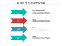 Socially atrisk communities ppt powerpoint presentation visual aids images cpb