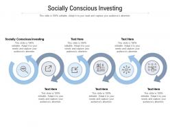 Socially conscious investing ppt powerpoint presentation outline graphic images cpb