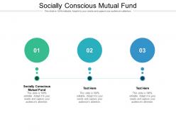 Socially conscious mutual fund ppt powerpoint presentation portfolio cpb