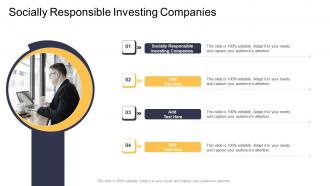 Socially Responsible Investing Companies In Powerpoint And Google Slides Cpb