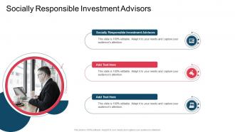 Socially Responsible Investment Advisors In Powerpoint And Google Slides Cpb