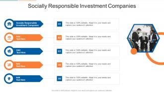 Socially Responsible Investment Companies In Powerpoint And Google Slides Cpb