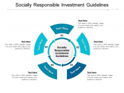 Socially responsible investment guidelines ppt powerpoint presentation summary designs download cpb