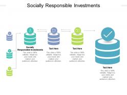 Socially responsible investments ppt powerpoint presentation pictures background designs cpb