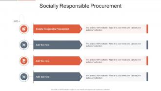 Socially Responsible Procurement In Powerpoint And Google Slides Cpb
