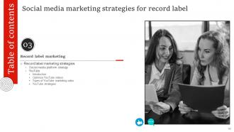 Socialmedia Marketing Strategies For Record Label Powerpoint Presentation Slides Strategy CD V Graphical Ideas