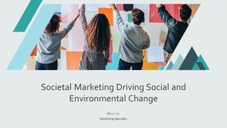 Societal Marketing Driving Social And Environmental Change PPT Presentation AT