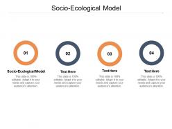 Socio ecological model ppt powerpoint presentation ideas template cpb