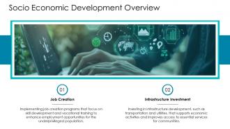 Socio Economic Development PPT Example ACP Engaging Template