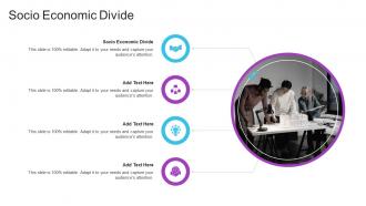 Socio Economic Divide In Powerpoint And Google Slides Cpb