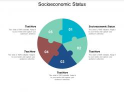 Socioeconomic status ppt powerpoint presentation icon outline cpb