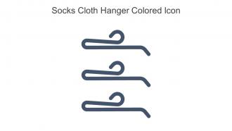 Socks Cloth Hanger Colored Icon In Powerpoint Pptx Png And Editable Eps Format