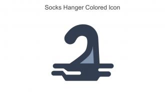 Socks Hanger Colored Icon In Powerpoint Pptx Png And Editable Eps Format
