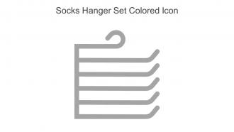 Socks Hanger Set Colored Icon In Powerpoint Pptx Png And Editable Eps Format