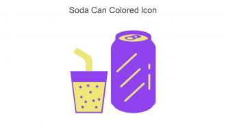 Soda Can Colored Icon In Powerpoint Pptx Png And Editable Eps Format
