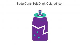 Soda Cans Soft Drink Colored Icon In Powerpoint Pptx Png And Editable Eps Format