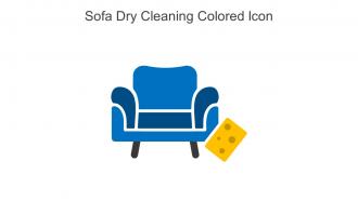 Sofa Dry Cleaning Colored Icon In Powerpoint Pptx Png And Editable Eps Format