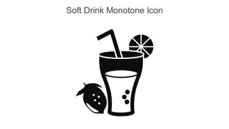 Soft Drink Monotone Icon In Powerpoint Pptx Png And Editable Eps Format