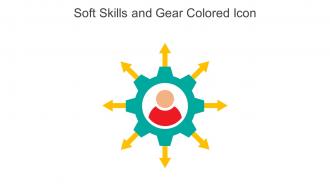 Soft Skills And Gear Colored Icon In Powerpoint Pptx Png And Editable Eps Format
