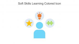 Soft Skills Learning Colored Icon In Powerpoint Pptx Png And Editable Eps Format