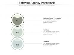 Software agency partnership ppt powerpoint presentation inspiration infographic template cpb