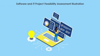 Software And IT Project Feasibility Assessment Illustration