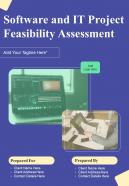 Software And IT Project Feasibility Assessment Report Sample Example Document