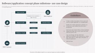 Software Application Concept Phase Milestone Use Case Design Playbook For Enterprise Software Firms