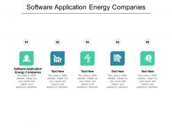 Software application energy companies ppt powerpoint presentation gallery graphics cpb