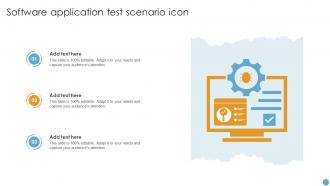 Software Application Test Scenario Icon
