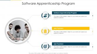 Software Apprenticeship Program In Powerpoint And Google Slides Cpb