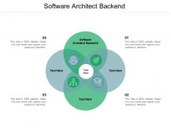 Software architect backend ppt powerpoint presentation infographics backgrounds cpb