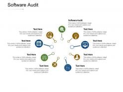 Software audit ppt powerpoint presentation icon format ideas cpb