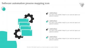 Software Automation Process Mapping Icon