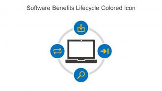 Software Benefits Lifecycle Colored Icon In Powerpoint Pptx Png And Editable Eps Format