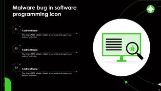 Software Bug Powerpoint Ppt Template Bundles Designed Graphical