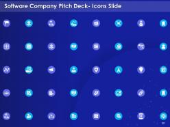 Software company pitch deck ppt template