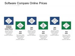 Software compare online prices ppt powerpoint presentation infographic template aids cpb