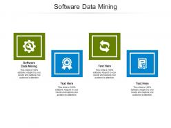 Software data mining ppt powerpoint presentation outline mockup cpb