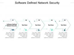 Software defined network security ppt powerpoint presentation show inspiration cpb