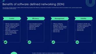 Software Defined Networking Architecture IT Powerpoint Presentation Slides V Downloadable Colorful