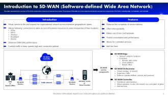 Software Defined Wide Area Network Powerpoint Presentation Slides Appealing Pre-designed