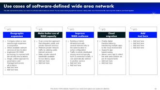 Software Defined Wide Area Network Powerpoint Presentation Slides Impactful Template