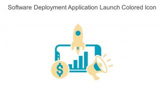 Software Deployment Application Launch Colored Icon In Powerpoint Pptx Png And Editable Eps Format