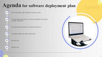 Software Deployment Plan Powerpoint Presentation Slides Best Impressive