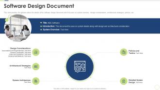 Software design document pmp certification requirements ppt background