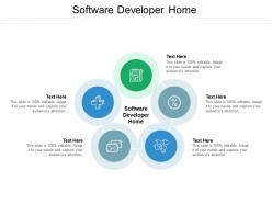 Software developer home ppt powerpoint presentation inspiration slides cpb