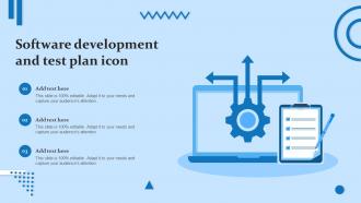 Software Development And Test Plan Icon